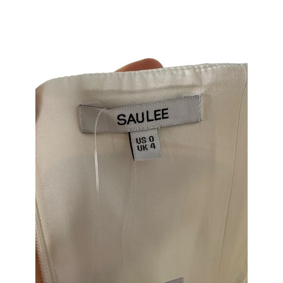 Sau Lee Heidi Wedding Gown Maxi Strapless Bridal Formal Classy Princess Sz 0 - Picture 12 of 14